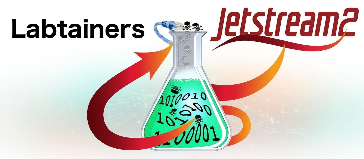 Labtainers and Jetstream2 combined